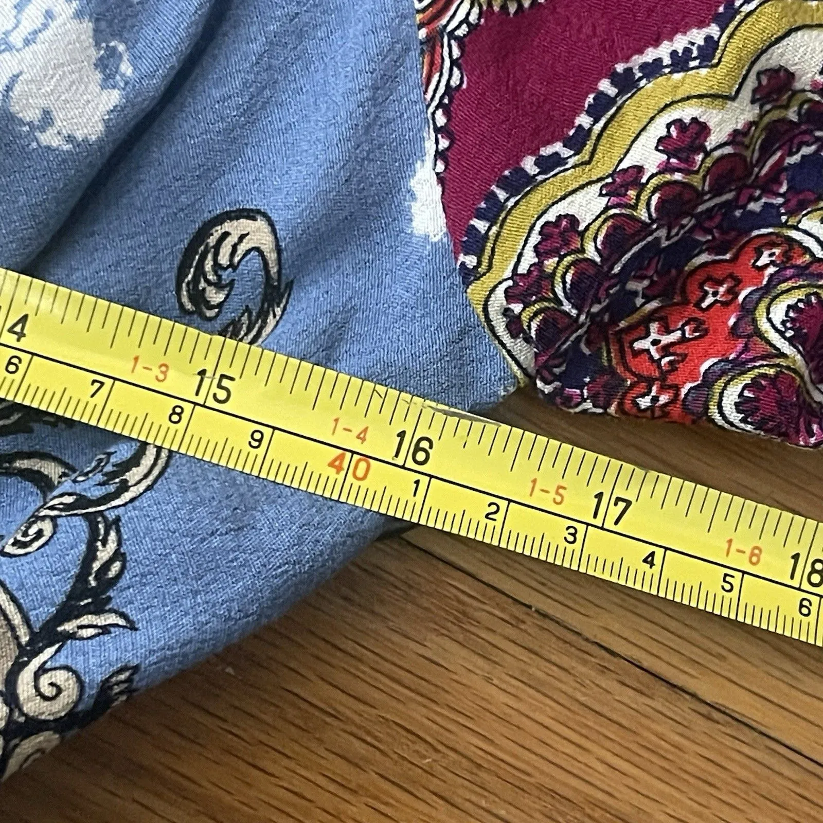 MOULINETTE SOEURS Istanbul Wrap Dress Size 2 Multicolor Festival Bohemian Anthro - Image 9