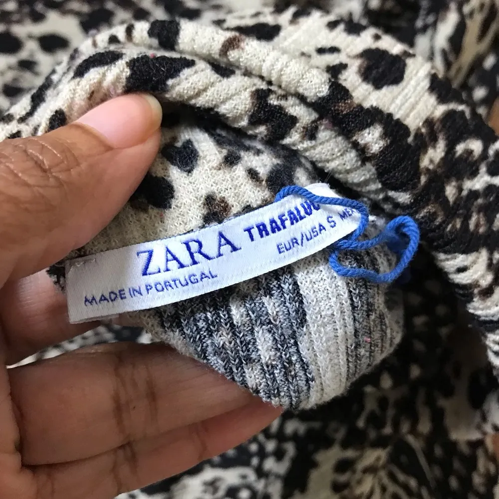 Zara Snake Pattern Midi Dress - Image 3