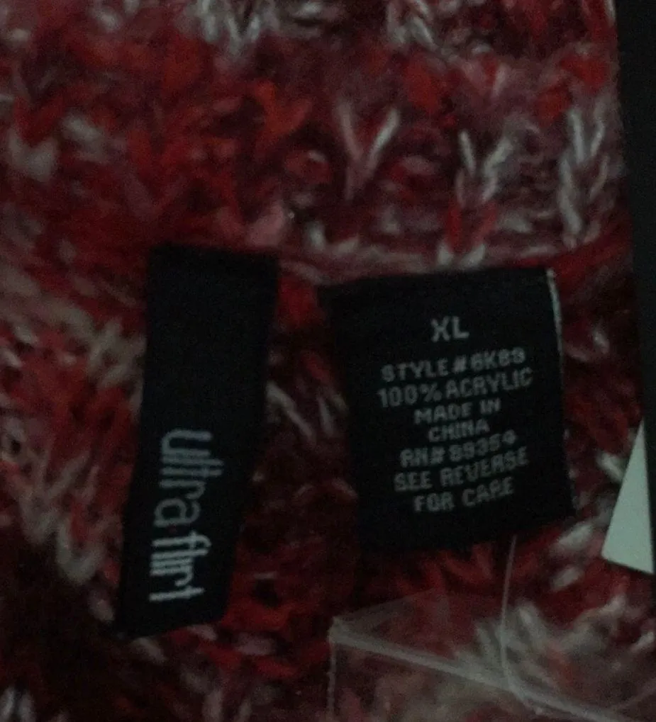 Knit Grey And White Sweater - Image 4