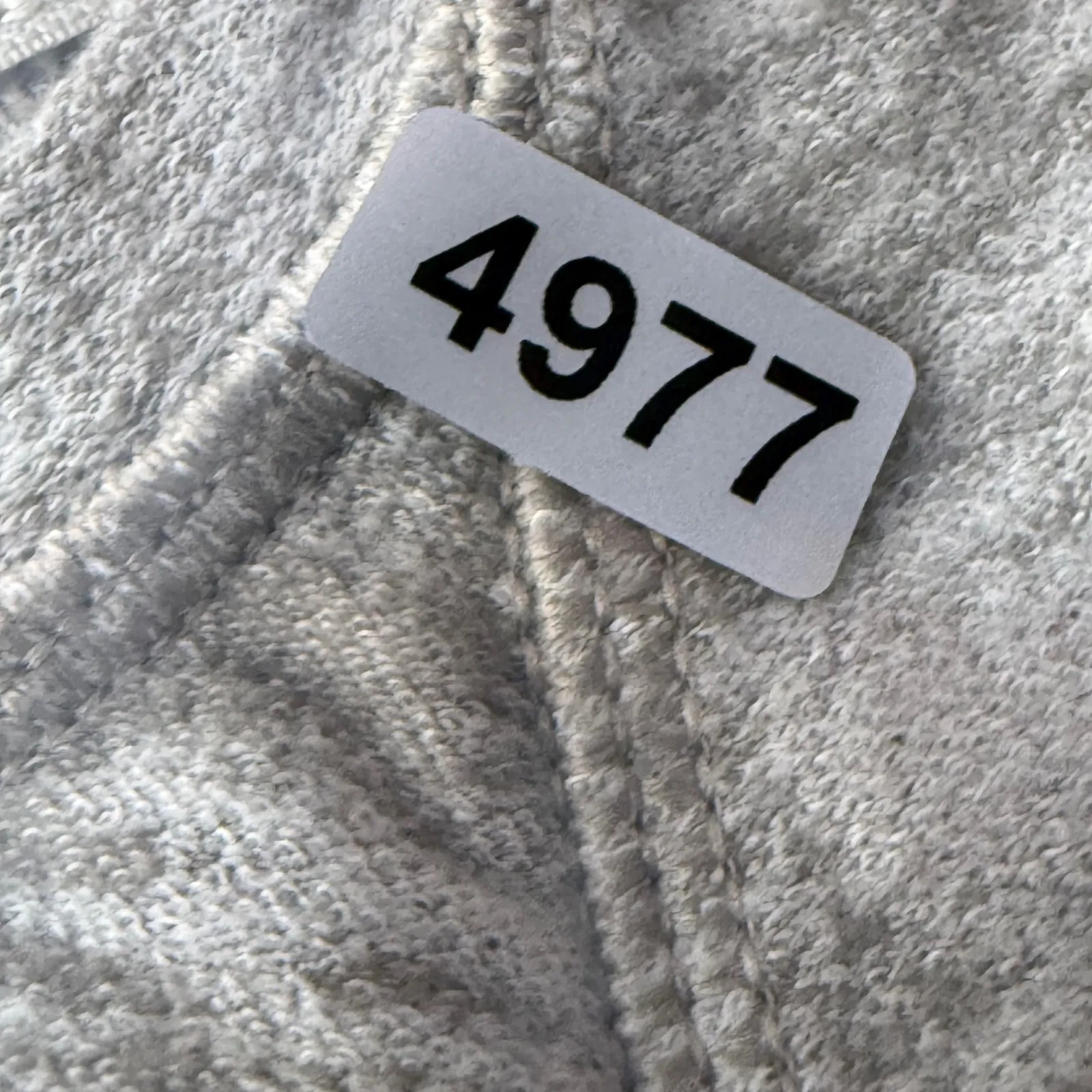 Lululemon Its Rulu‎ Run Long Sleeve Shirt Data Rush Mini Jacquard White Rover 4 - Image 10