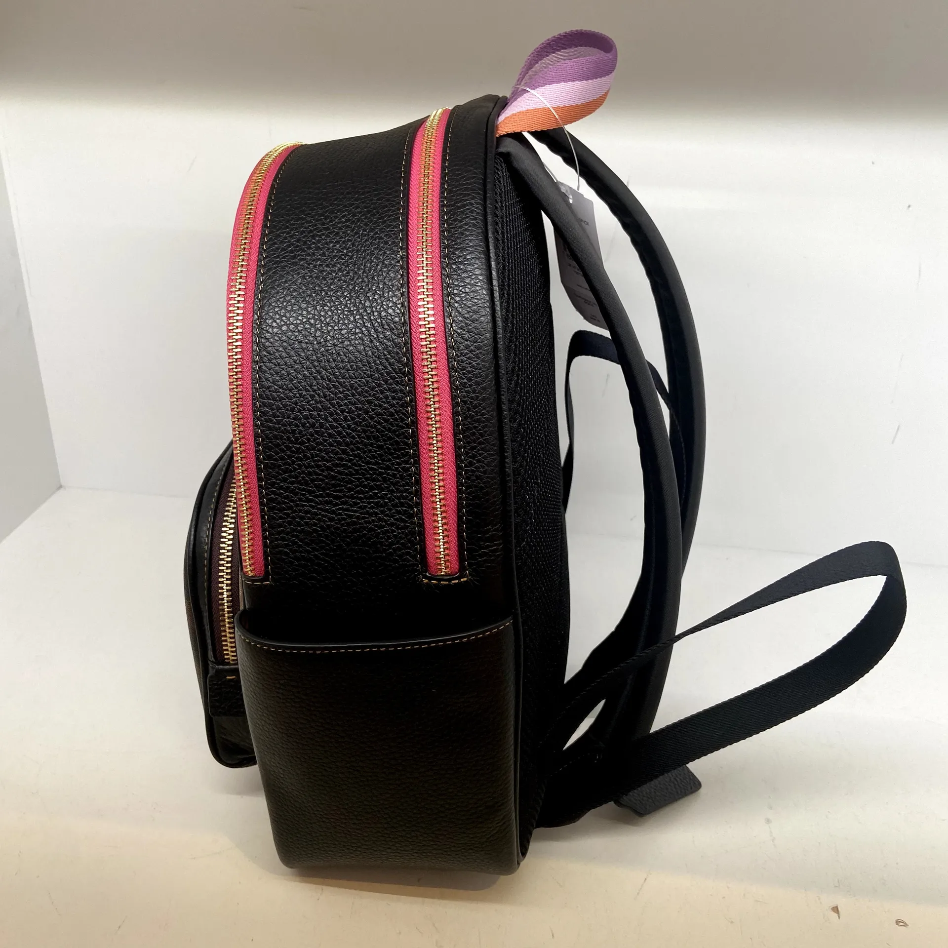 Coach  Court Backpack In Blocked Signature Canvas With Souvenir Patches c6920 - Image 4