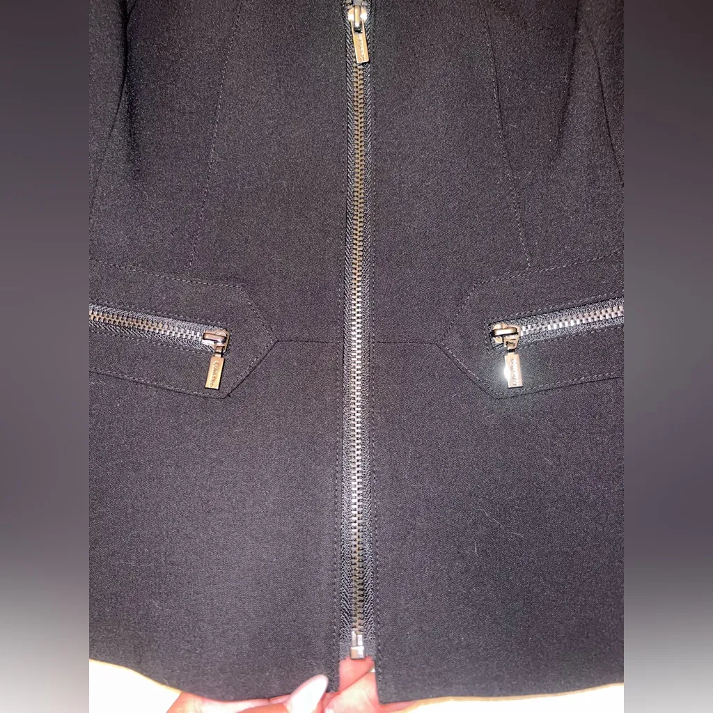 Calvin Klein black peplum blazer | Size 4 | EUC - Image 7