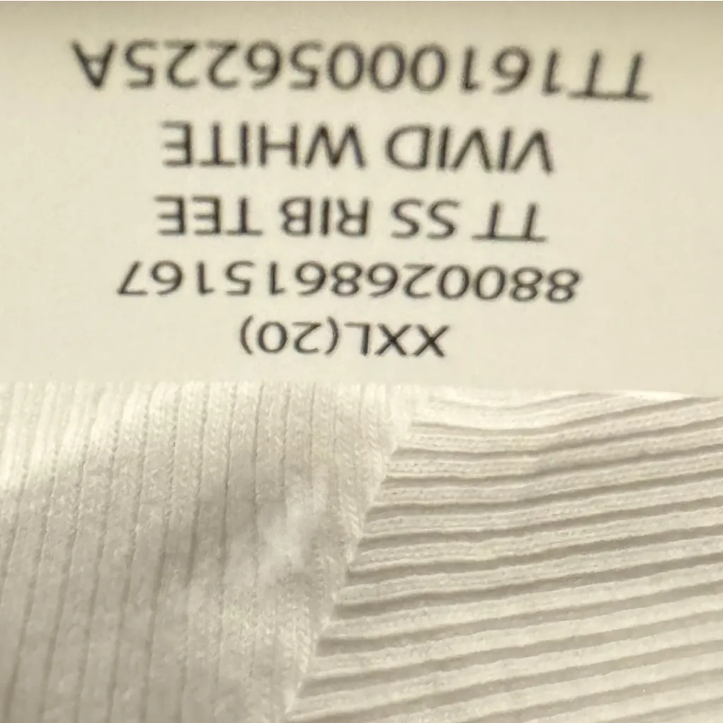 Time and Tru  Women's Short Sleeve  Top Sz XXL / 20 - Image 6