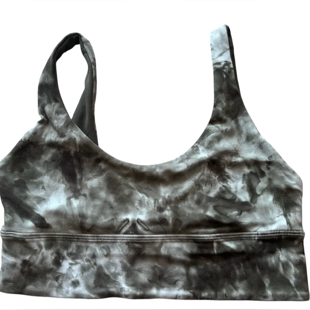 Lululemon Align Reversible Bra Light Support, A/B Cup Diamond Dye Sage Olive 8 - Image 2