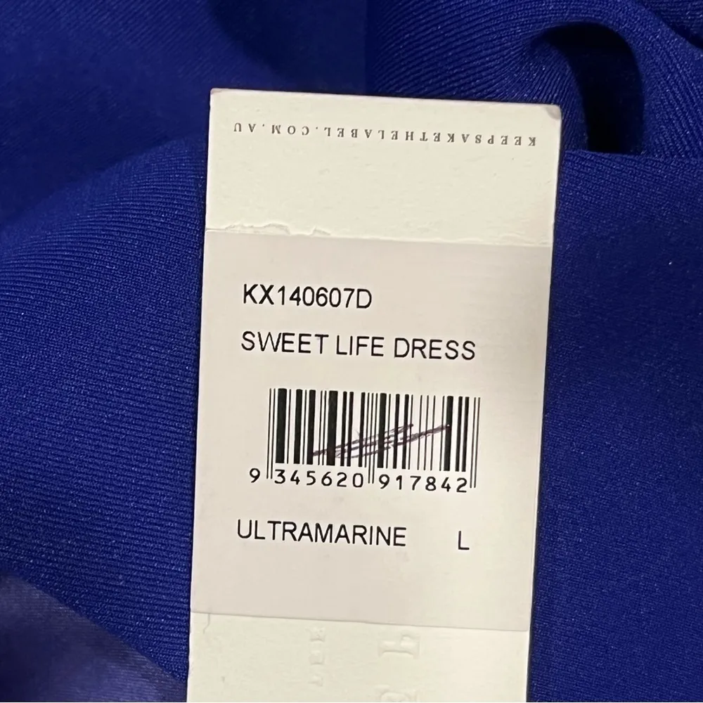 NEW Keepsake The Label Sleeveless Sweet Life Dress Purple Size L - Image 8