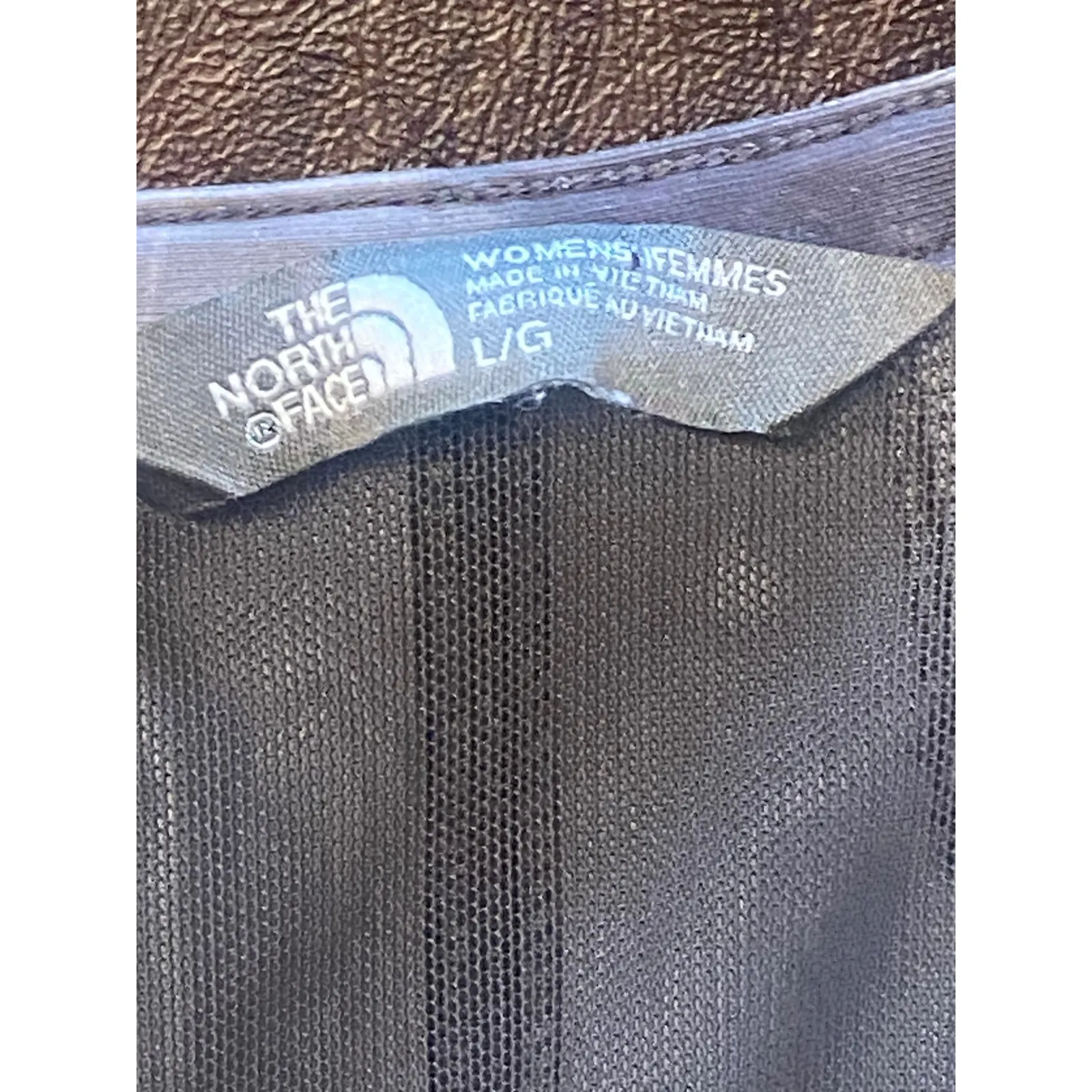 The North Face Rio Tank Top Granite Athletic Built-In Bra Large Pocket UPF 50 - Image 4