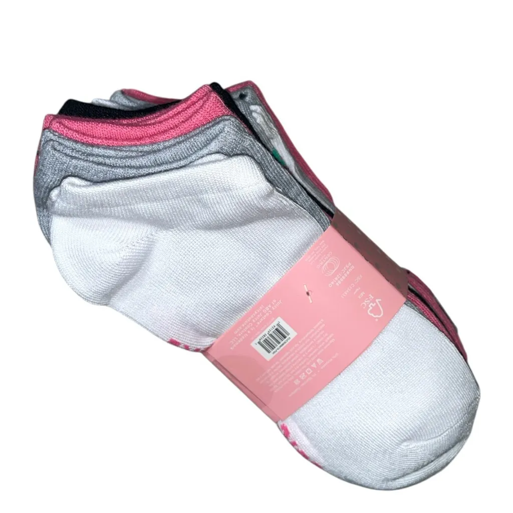 Juicy Couture 10 Pack Strawberry No-Show Socks - Image 3