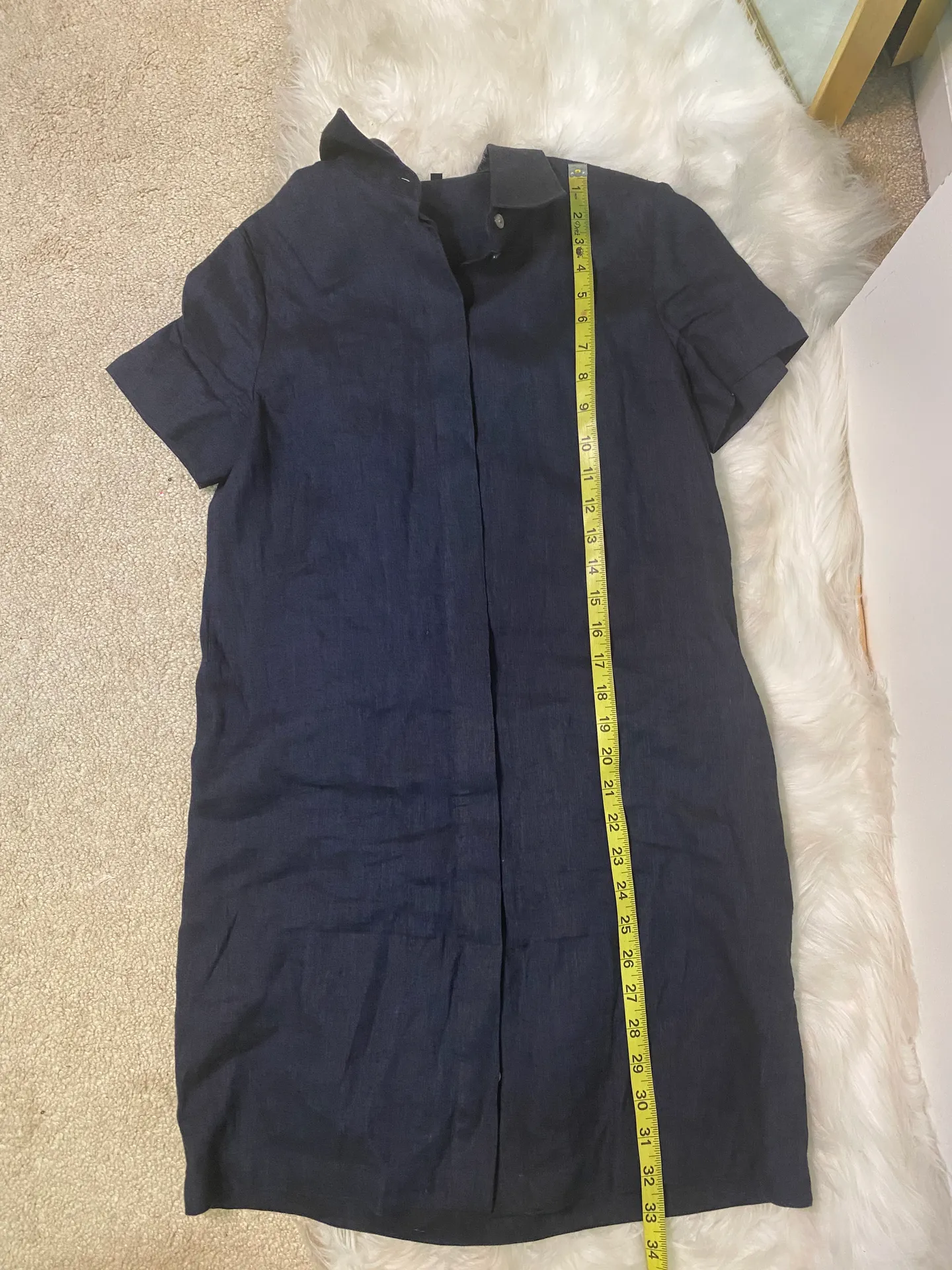 Button Down Dress Size P - Image 11