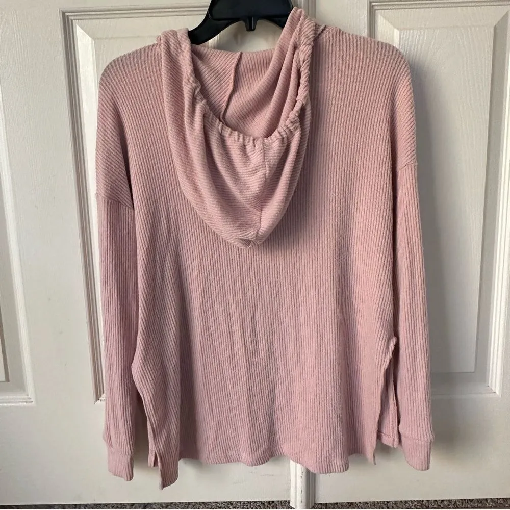 Treasure and Bond pink hooded pullover - Image 3