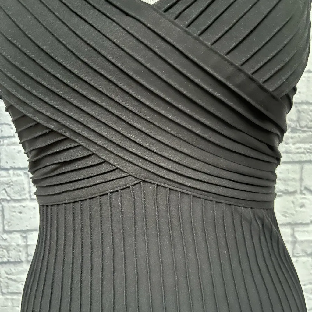 Tadashi Shoji Nordstrom black art deco cocktail Dress M Nordstrom - Image 3