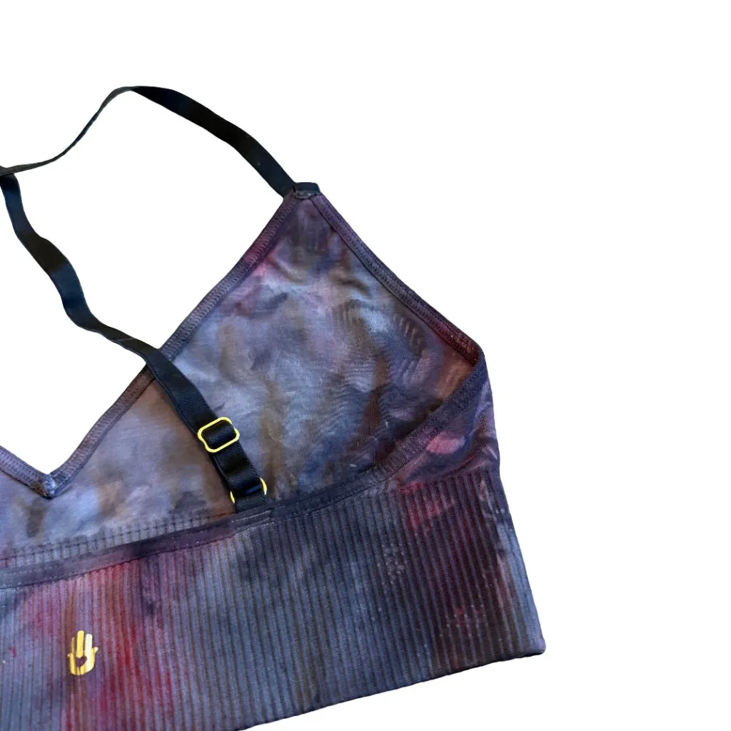 Spiritual Gangster Tie Dye Pullover Sports Bra Spaghetti Strap Size XS Women's - Image 7