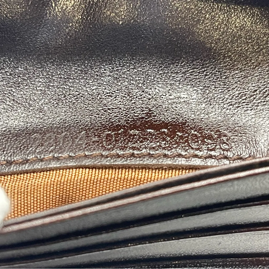 Fendi Zucca Vintage Bifold Wallet - Brown - Preowned - Image 14