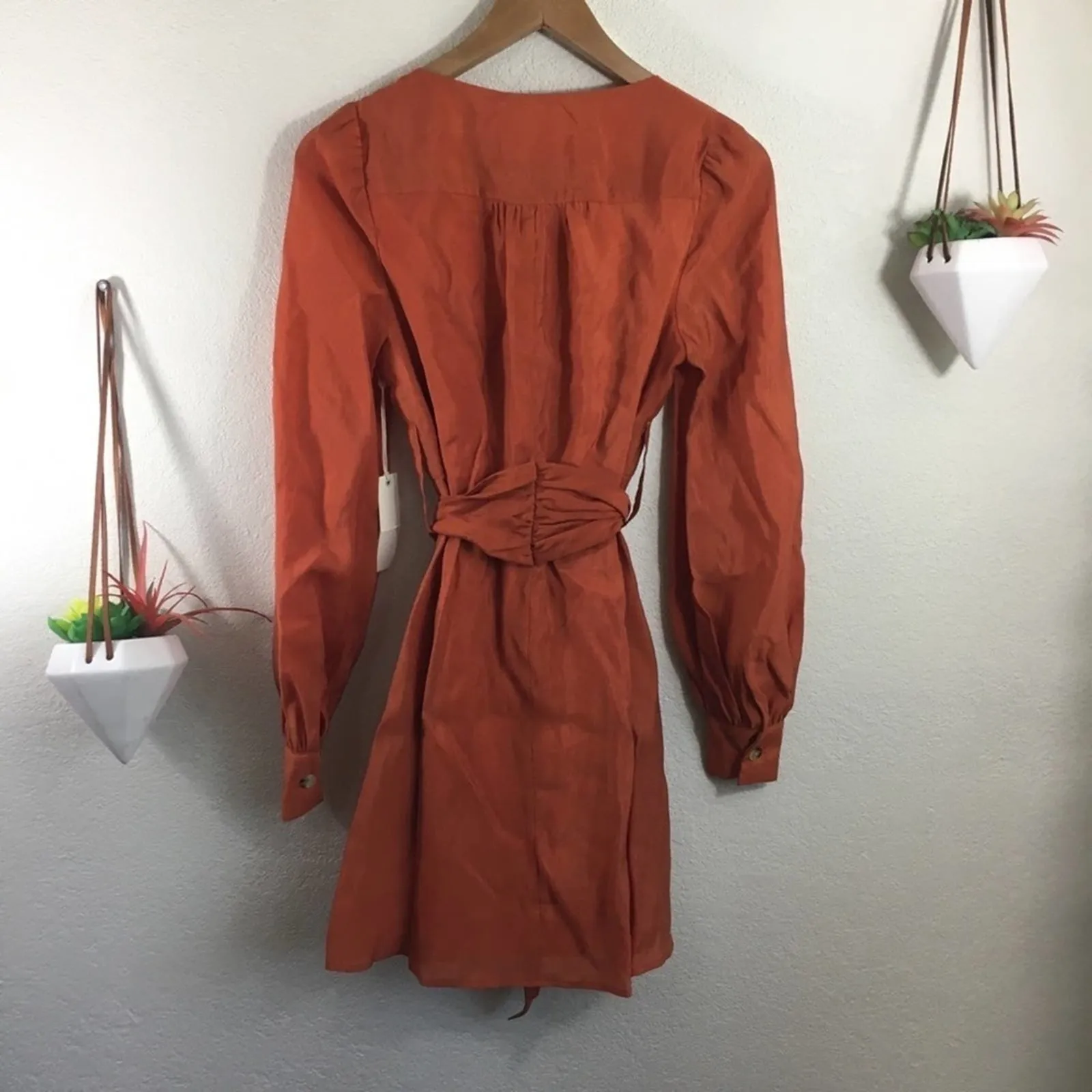 Capulet NWT  Kendra spice button front mini dress - Image 7