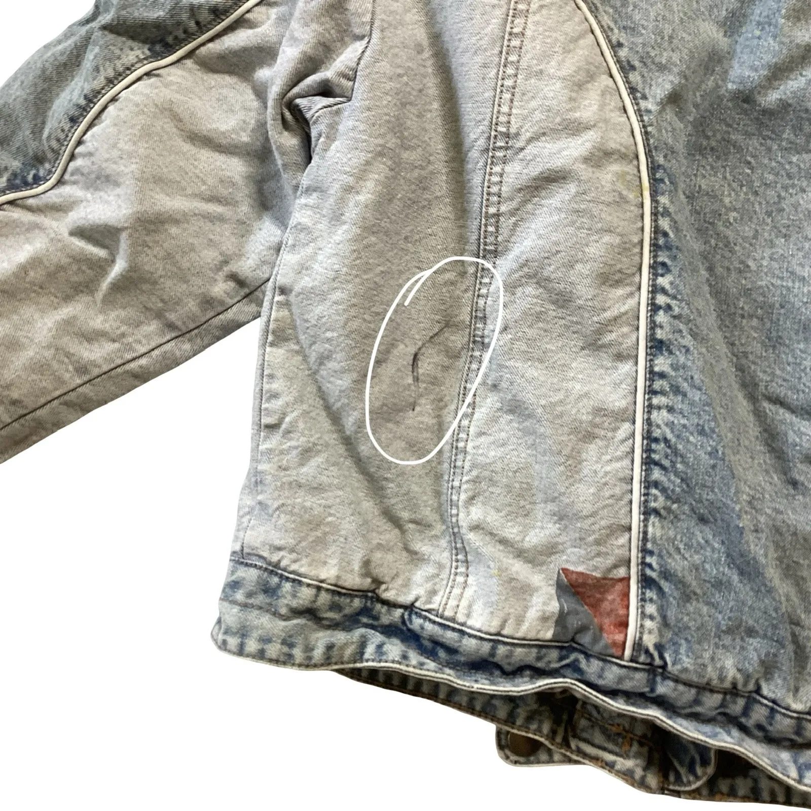 Wild Fable  Denim Bomber Jacket - Image 13