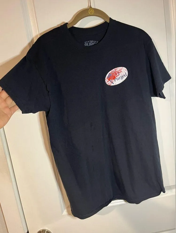 The Purge Election Year Halloween Ripple Junction Short Sleeve Tshirt Sz Medium - Image 1