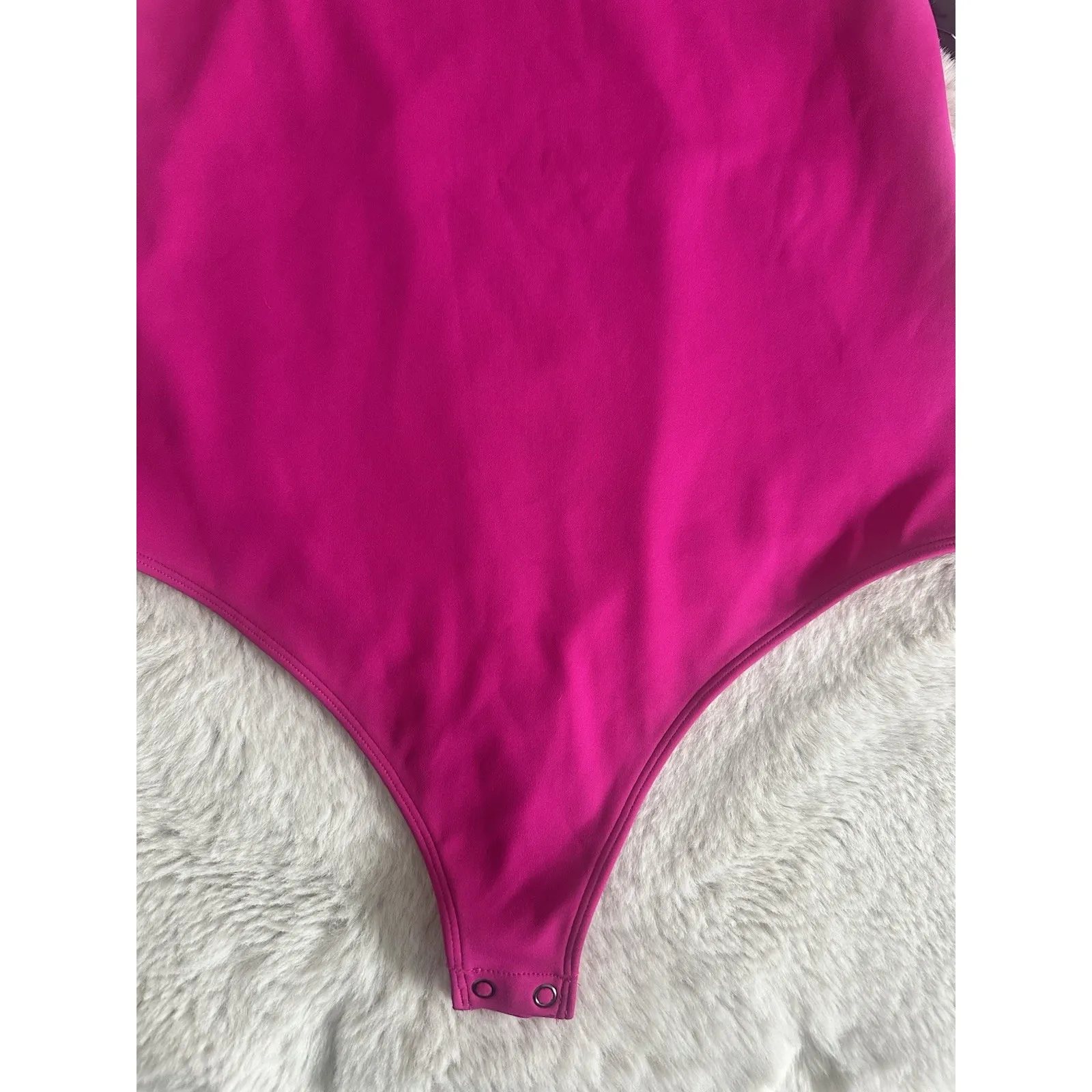 Womens Express Hot Pink Body Suit Size Large - Image 12