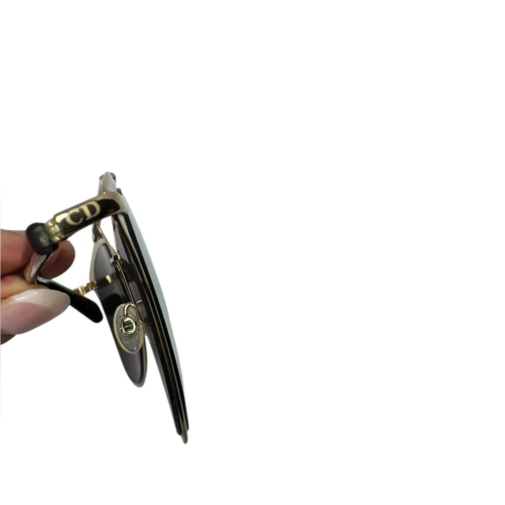 Christian Dior Reflected Gold Plum Yc2k1 Sunglasses Frames - Image 3