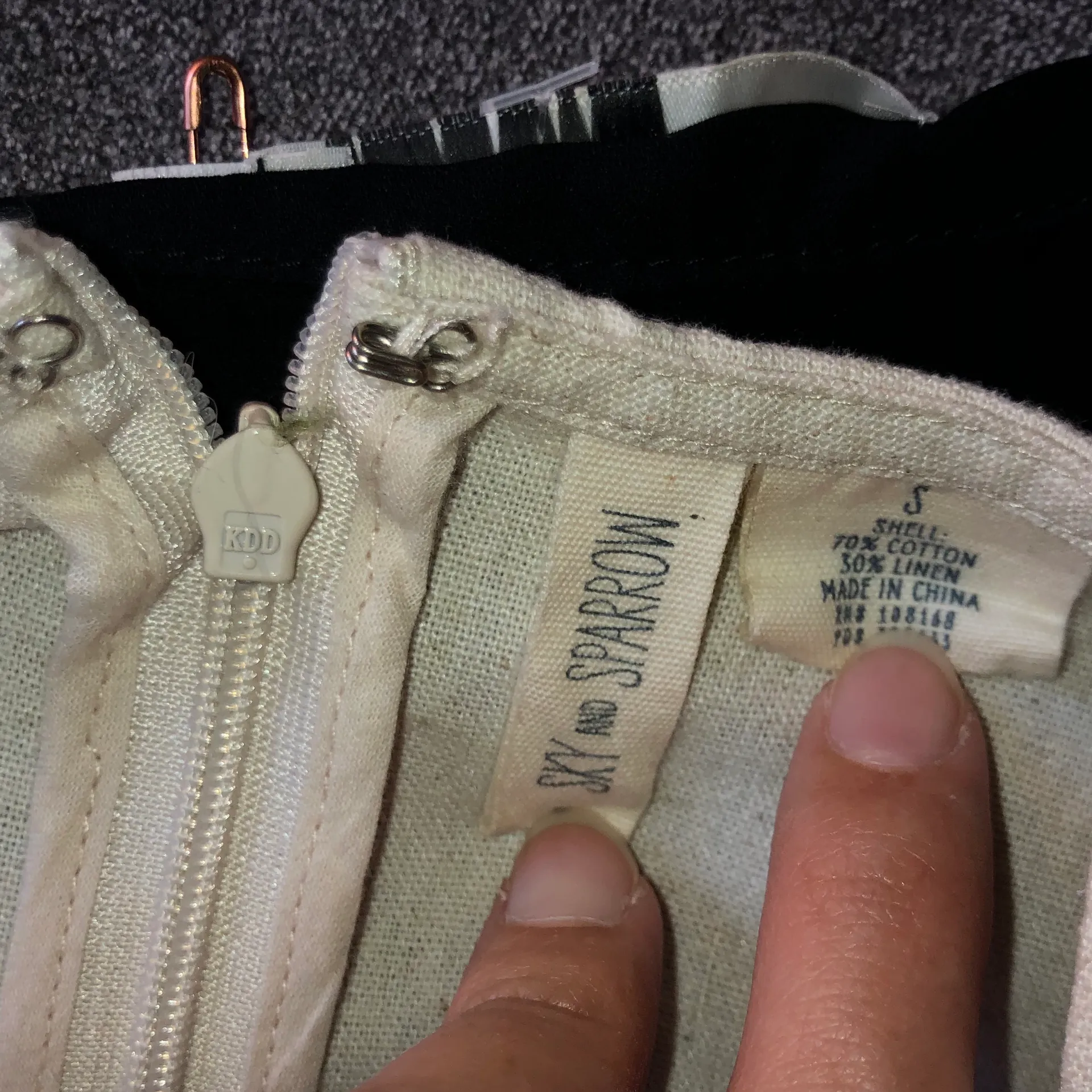 Wide Leg Linen Romper / Jumpsuit - Image 7