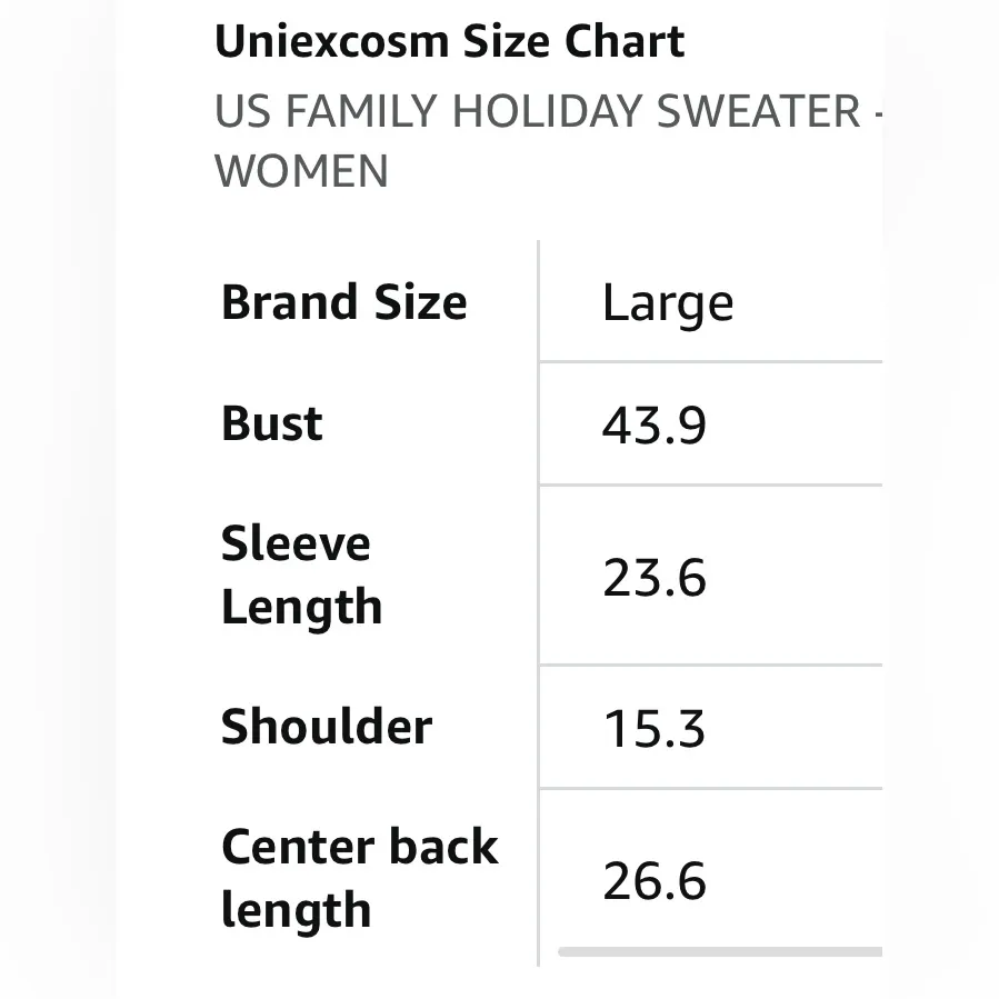 NEW Women’s Christmas Snowflake Reindeer Crew Neck Holiday Pullover Sweater L Black Size L - Image 4