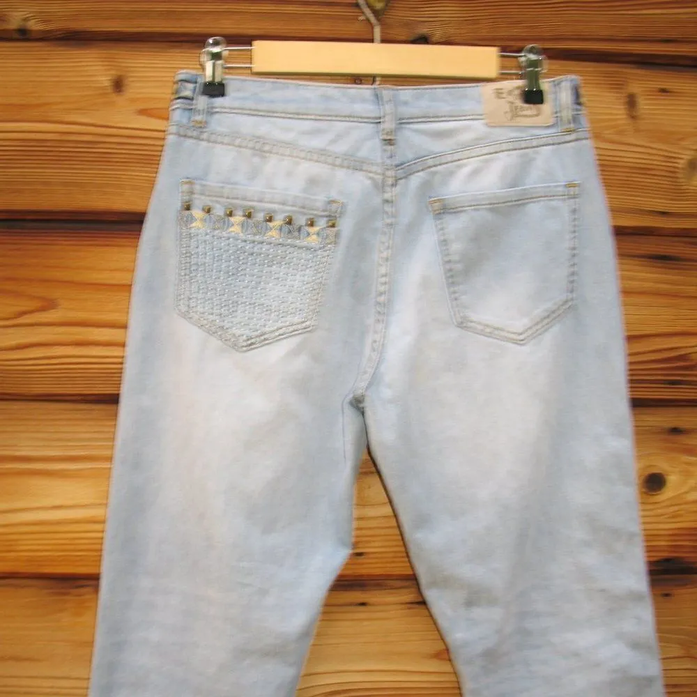 Desigual  Patchwork Relaxed Fit Jeans - Image 9