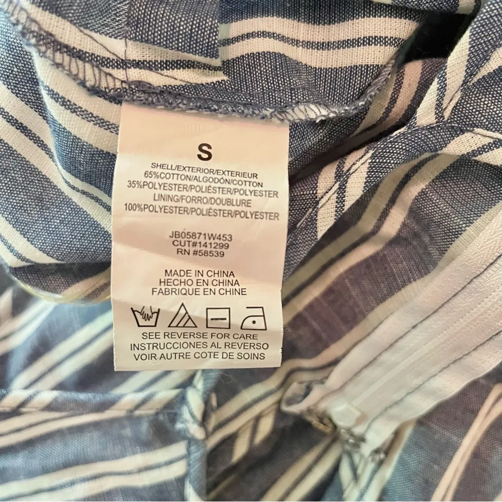 Speechless Striped Wrap Ruffle Romper - Image 7