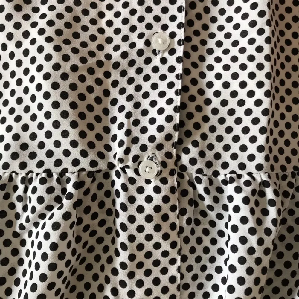 Express Polka Dot Sleeveless Tie Neck Maxi Dress Pinup Rockabilly Retro Size XS - Image 6