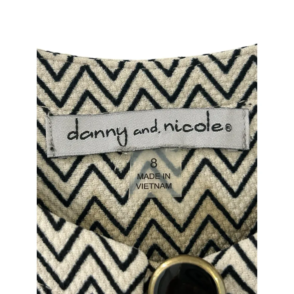 Danny And Nicole Dress Overcoat Jacket Womens Size 8 Long Cardigan 1 Piece NEW - Image 9