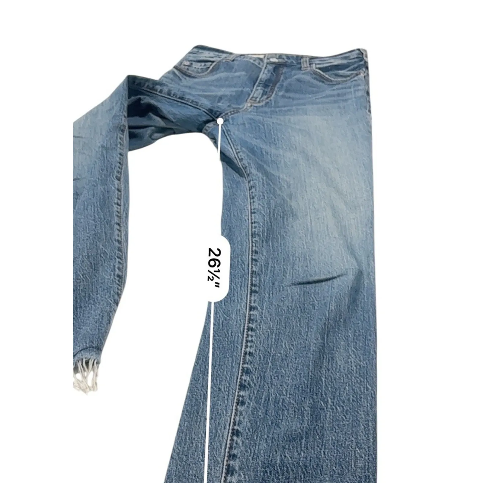 Anthropologie Pilcro the vintage straight Jeans Size 27 - Image 9