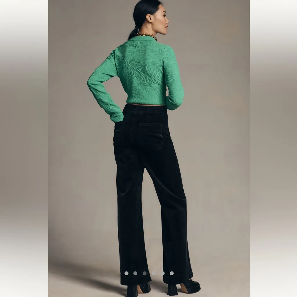 Anthropologie The Colette Corduroy Full-Length Wide-Leg Pants by Maeve - Image 3