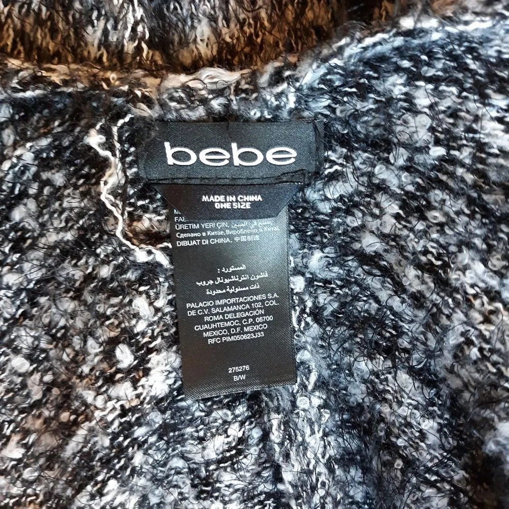 Bebe  soft knit open front cardigan - Image 9