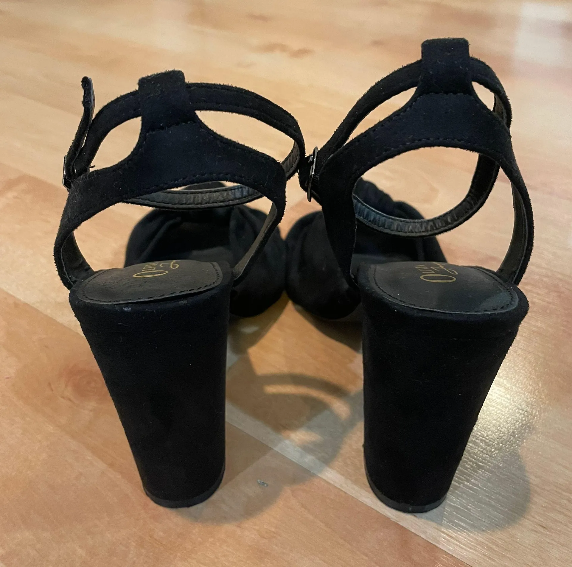 Black Suede Heels - Image 3