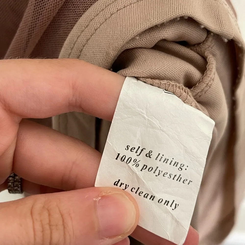 Birdy Grey Pink Strapless Maxi Dress Small - Image 3