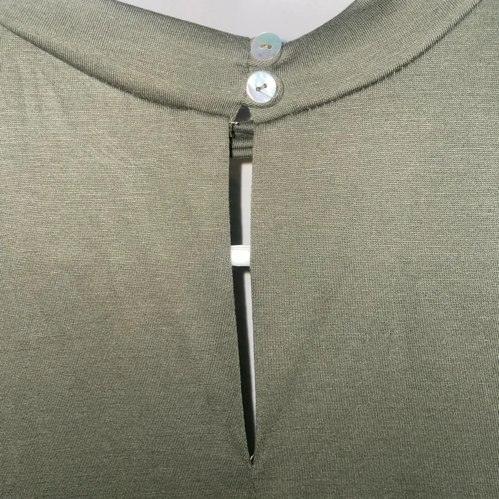 Olive Green Dress - Image 4