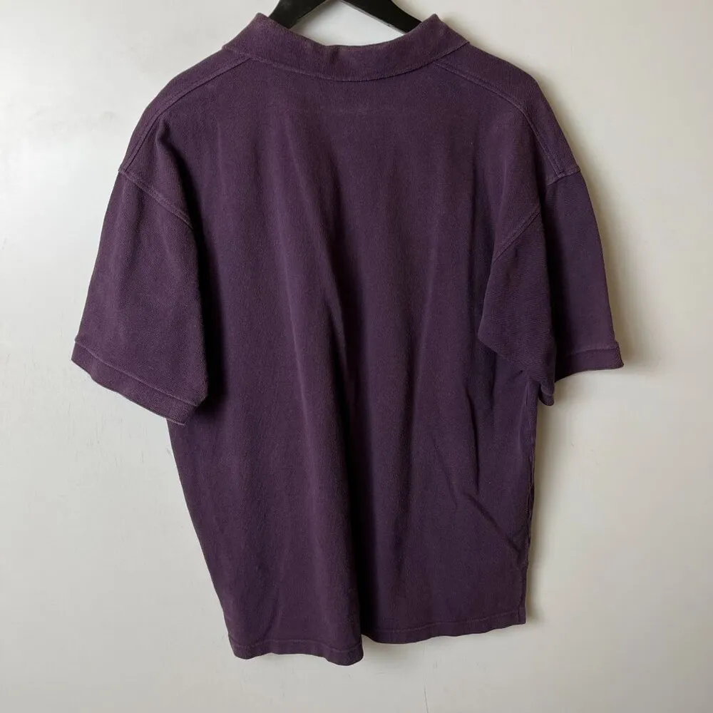 Hard Rock Cafe Fort Lauderdale Grand Opening Polo Shirt Vintage 1993 Purple Logo - Image 3