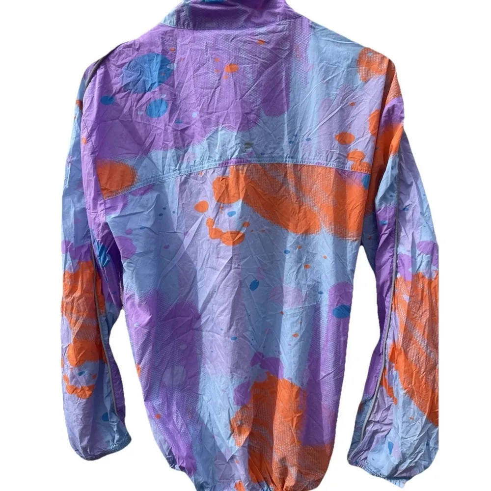 Fabletics Purple Flyweight Windbreaker zip jacket women’s sz Small Light… - Image 7