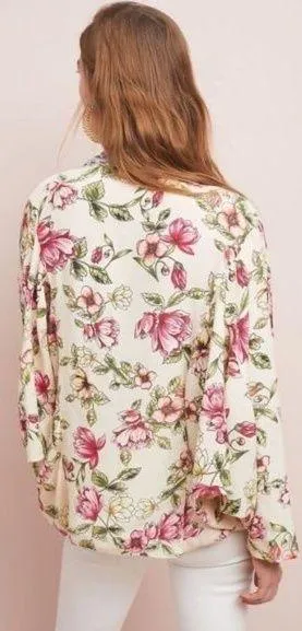 Anthropologie Akemi + Kin Idalia Floral Kimono One Size - Image 2