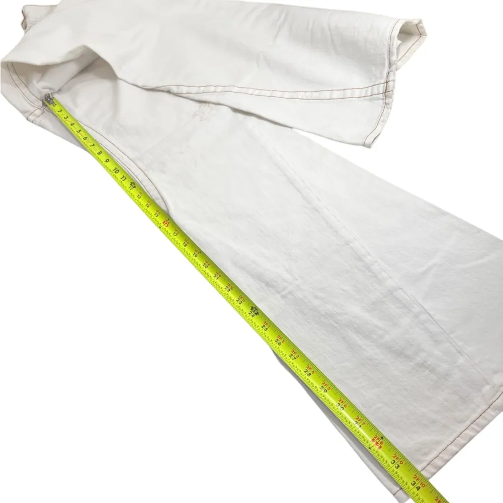 True Religion Joey low rise flare white jeans - Image 12