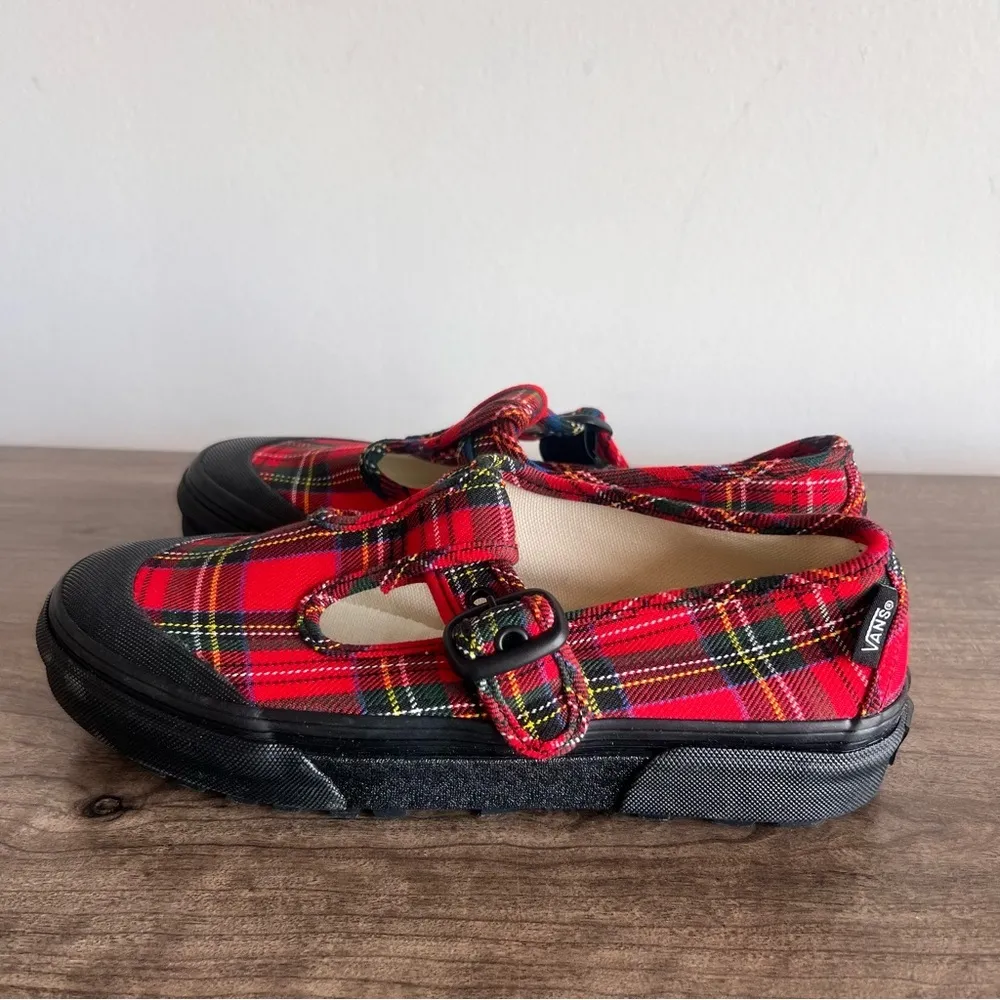 VANS Plaid Mary Jane Unisex Shoe Size 6 or 4.5 #B1843 - Image 4