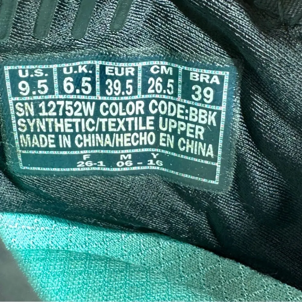 Skechers Flex Appeal 2.0‎ Slip Pn Comfort Sneakers Black Grey 9.5 Womens - Image 10