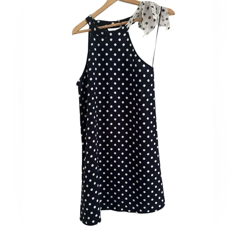 ZARA Halted polka dot Dress EUC - Image 2