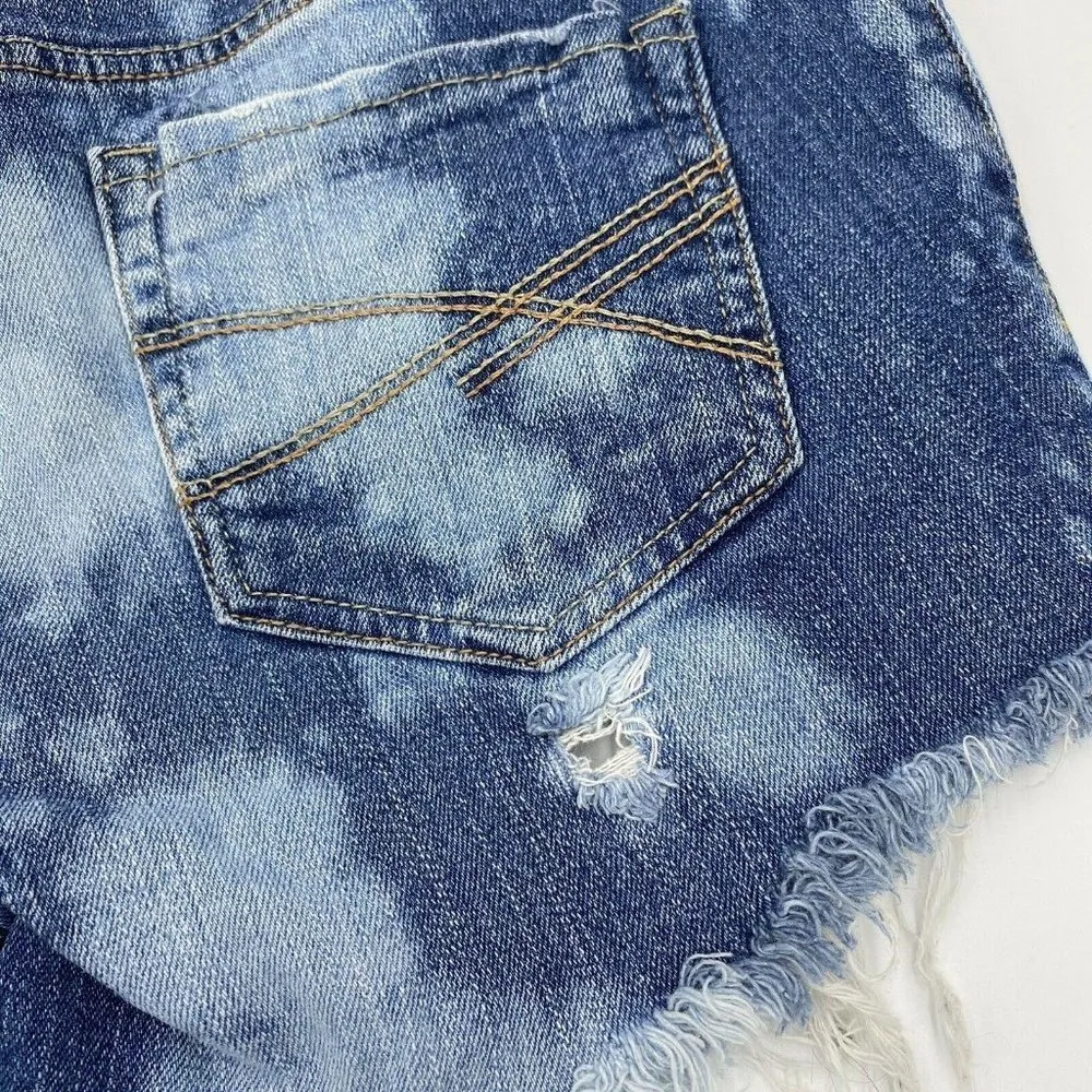 Aeropostale  Sz 4 Bayla Distressed Bleached Cut Off - Image 7