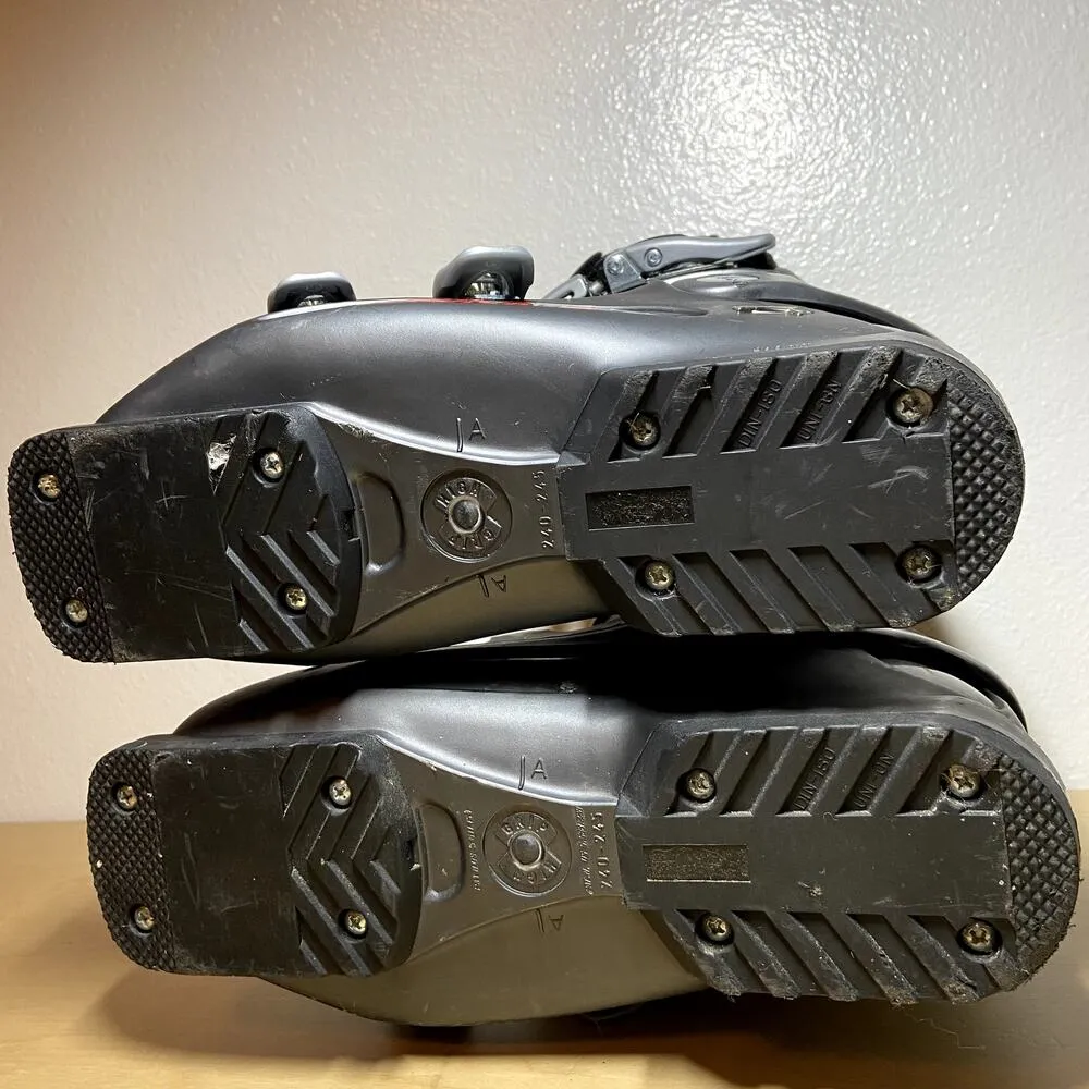 Nordica B9W Ski Boots Mondo 4 Micro Adjust Alu Buckles Black 240/245 Size 7.5 - Image 5