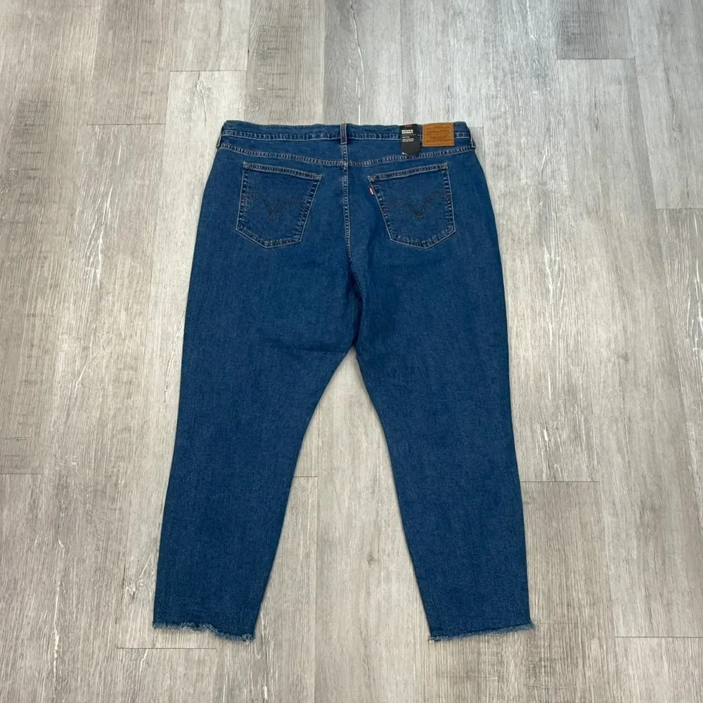 Levi's Dark Wash Wedgie Skinny Jeans - New - Size 24 - Image 2