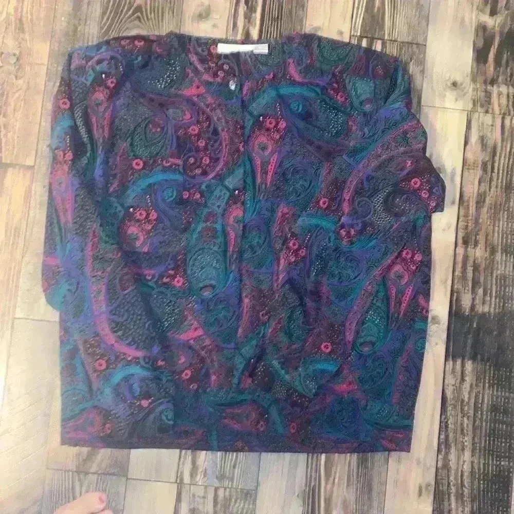 Vintage Alfred Dunner 2piece outfit size 18 - Image 3