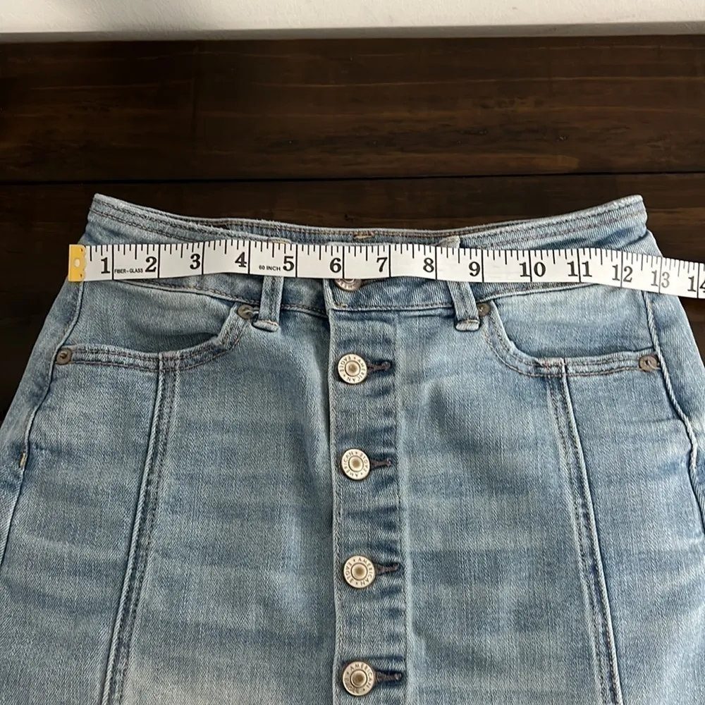 AMERICAN Eagle Hi-Rise A-Line Skirt Size 00 - Image 4