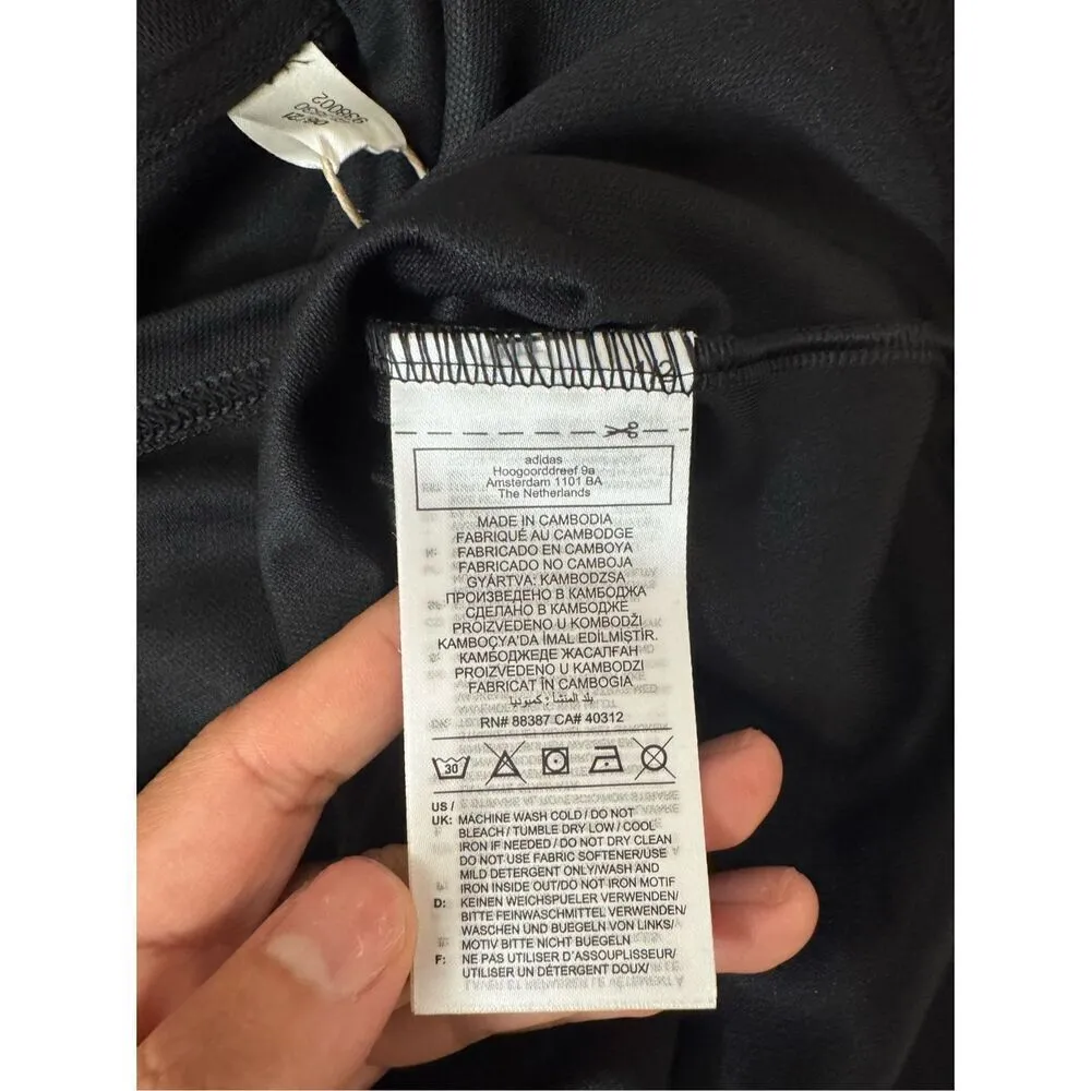 Adidas  black crop top - Image 10