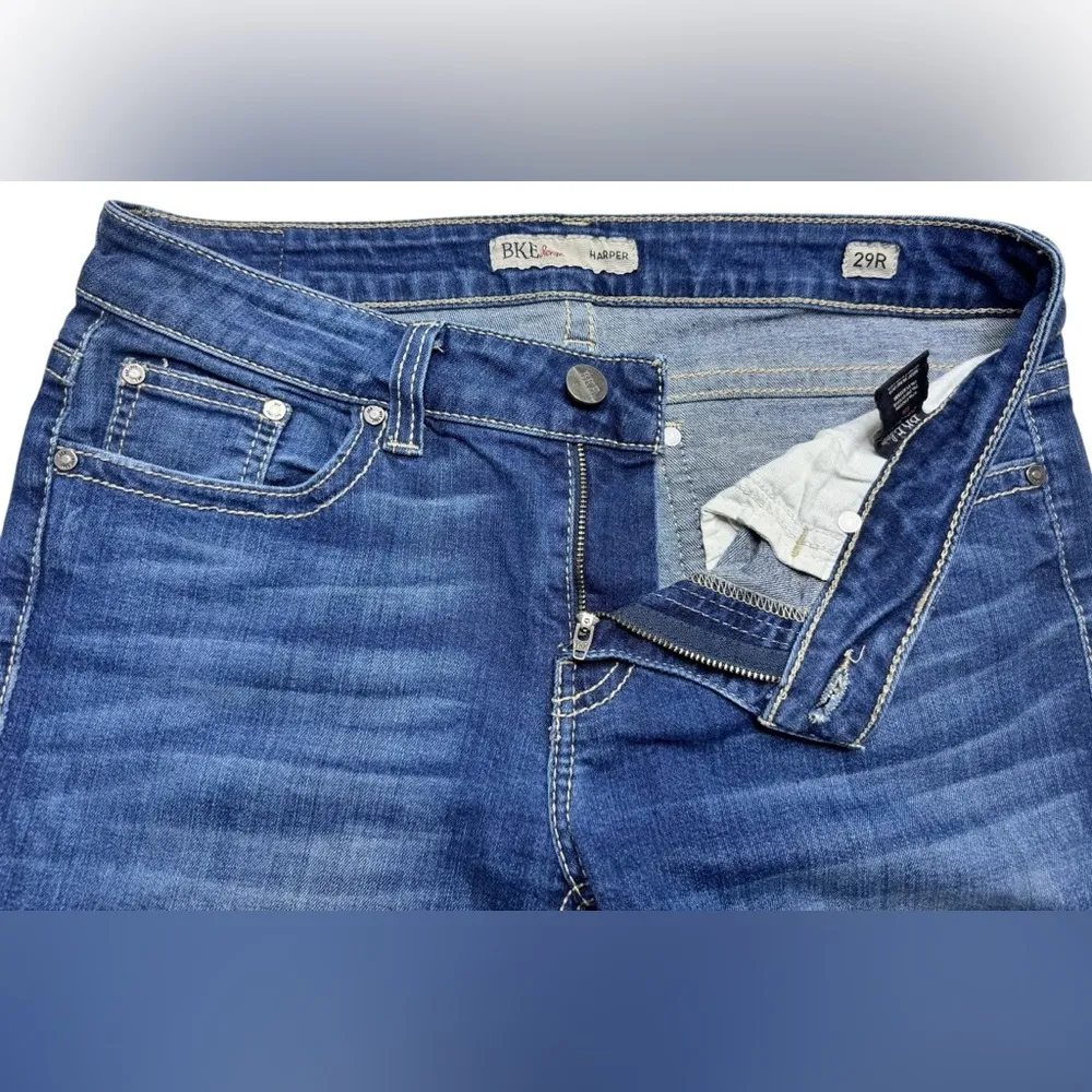 BKE Harper Boot Stretch Jean Mid Rise Womens 29 - Image 4