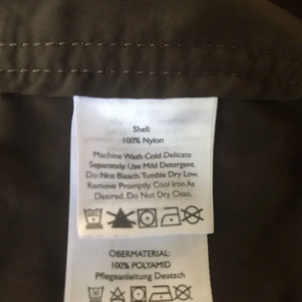 Eddie Bauer Shorts, Pockets Women's Size 16, Brown, Hiking, Drawstring Nylon - Image 3