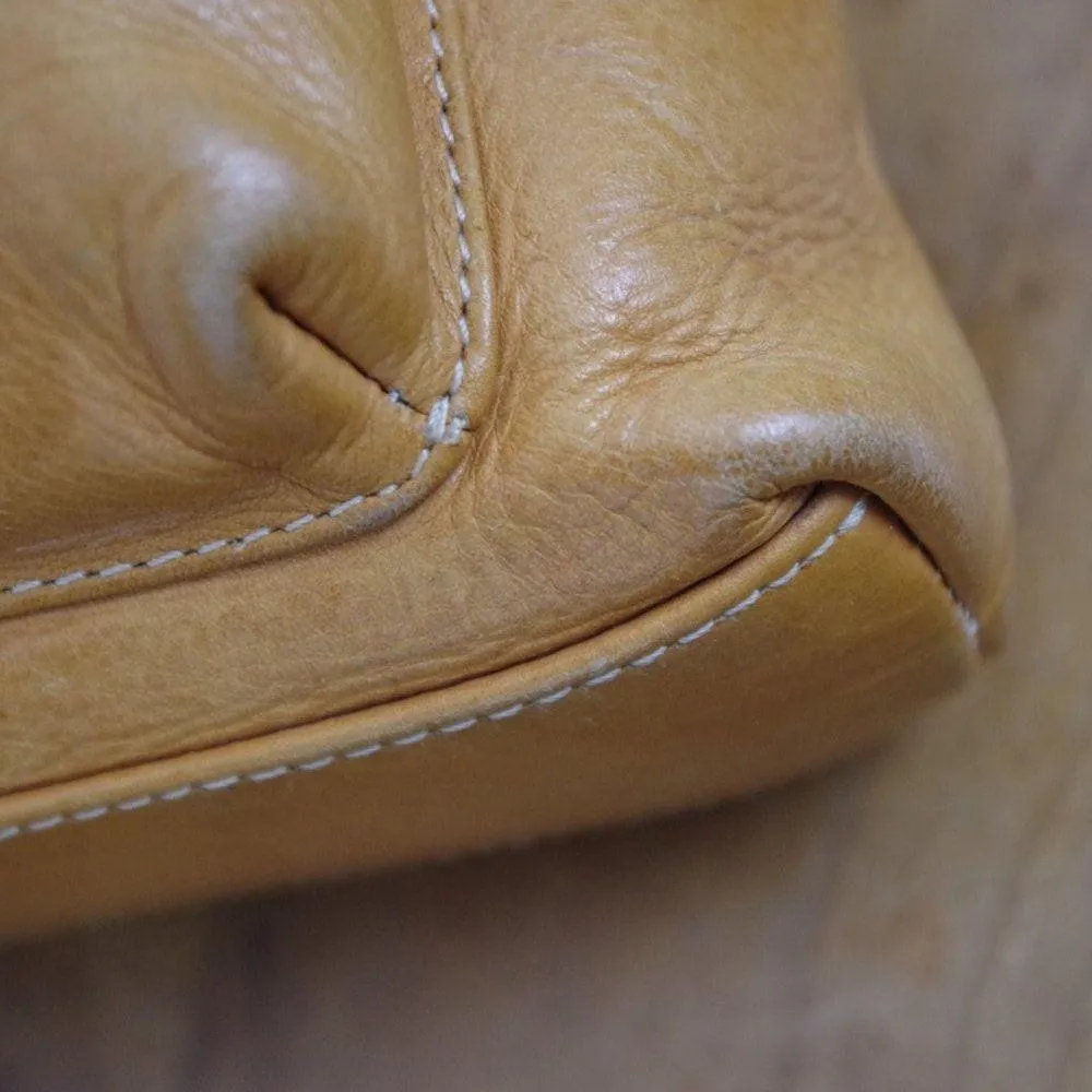 Chaos Leather Collection Small Leather Crossbody Purse Brown - Image 8