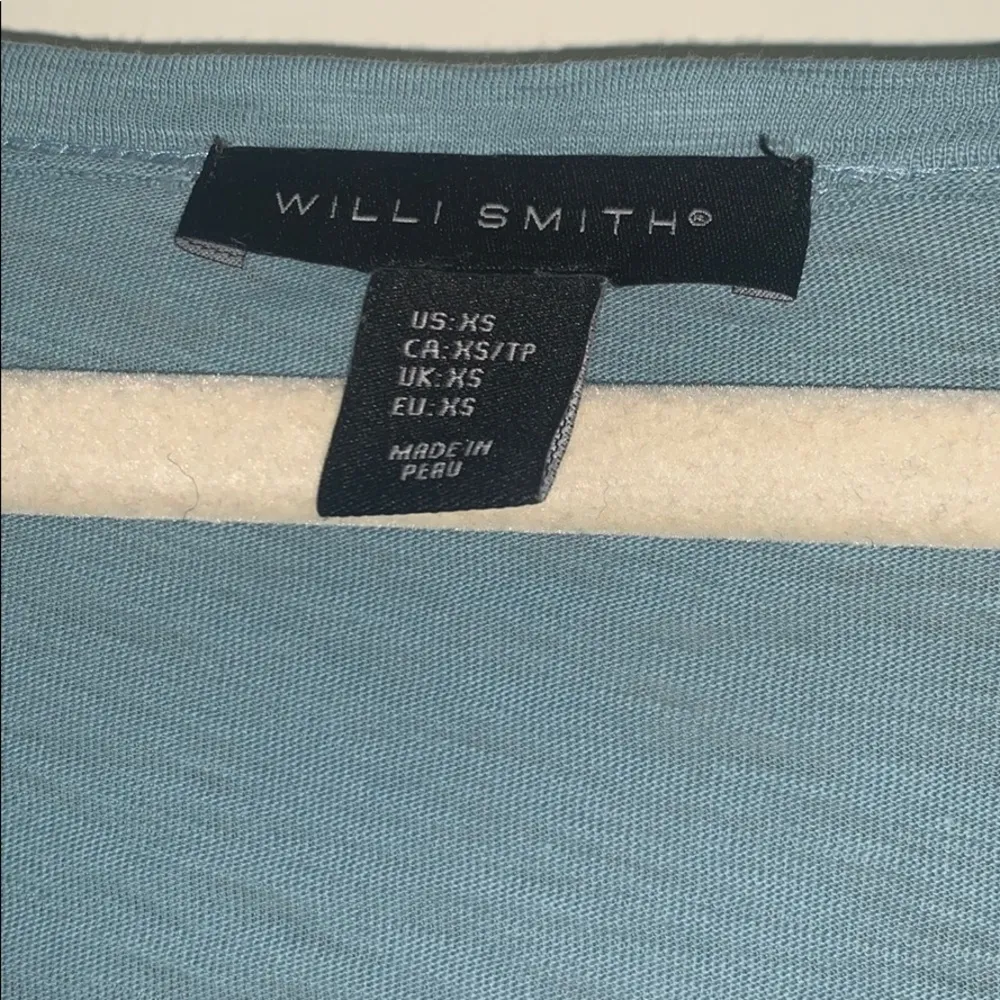 Will Smith Blue ¾ Sleeve T-Shirt - Image 2